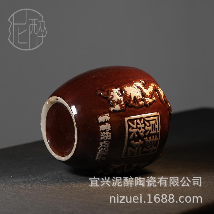 酒陶瓷酒坛1斤2斤7113斤50斤斤1装双龙空酒壶酒家用酒坛窖酒藏
