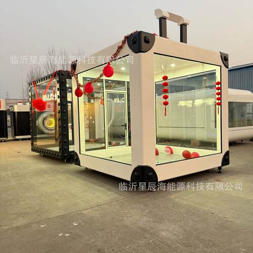 巨型行李箱造型售卖车商用多功能移动奶茶咖啡车网红美食拍照打卡