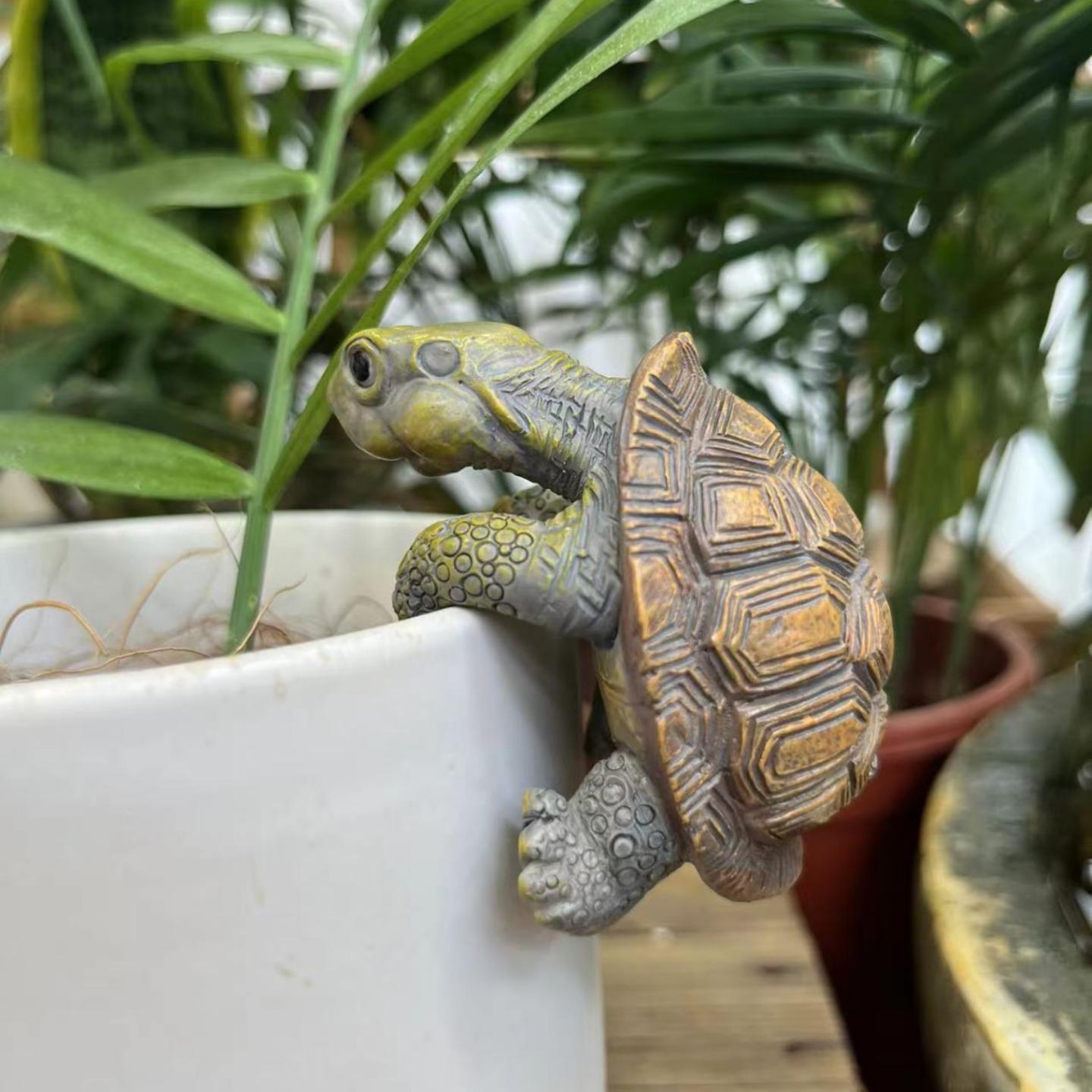 乌龟树脂摆件户外花园庭院水池
