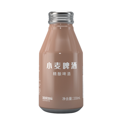 Drinksba小麦啤酒高麦汁浓度BC铝罐 4.8度精酿啤酒