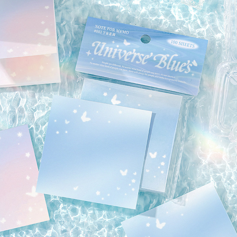 100张便签本蝶影幻梦系列便利贴