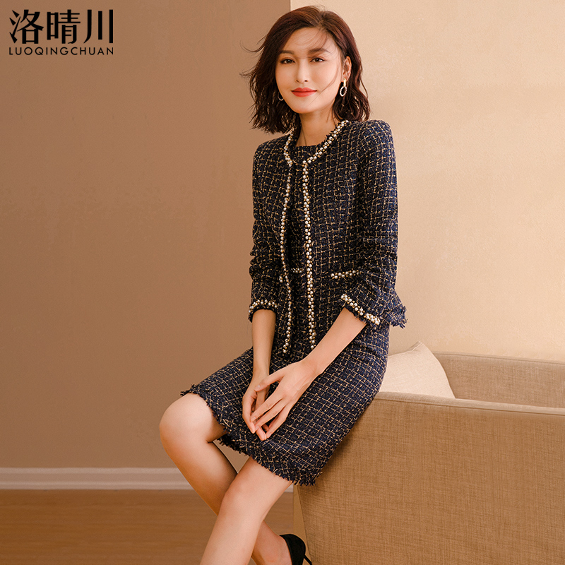 名媛小香风套装女2025年洋气春季
