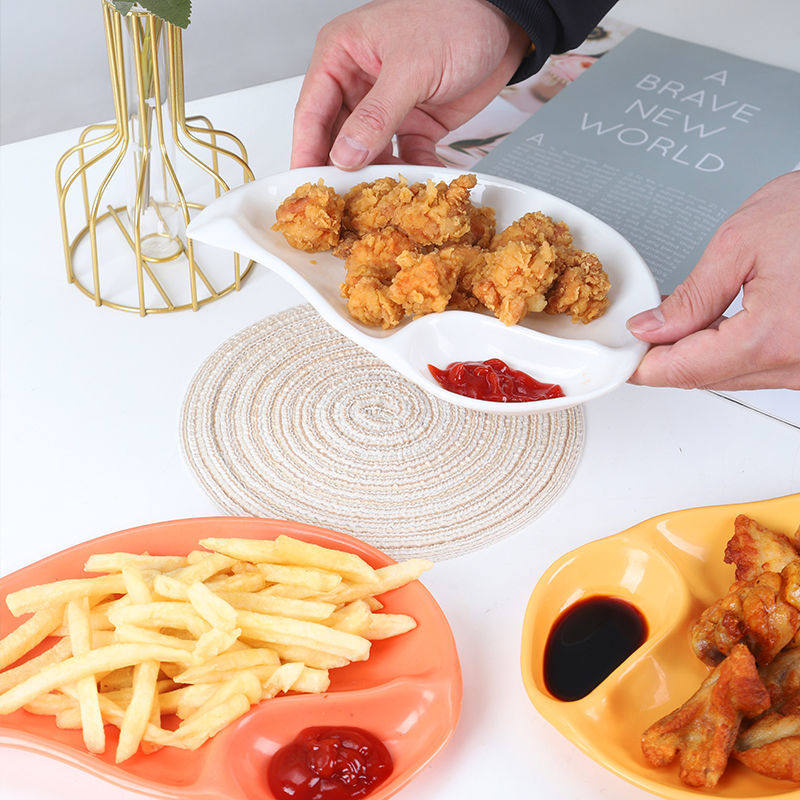 密胺小吃碟带醋碟饺子盘薯条凉菜盘分格盘子点心盘红糖糍粑盘餐具,厨房/烹饪用具,配菜/备菜盘,淘宝优惠券,粉丝福利购,淘宝优惠卷