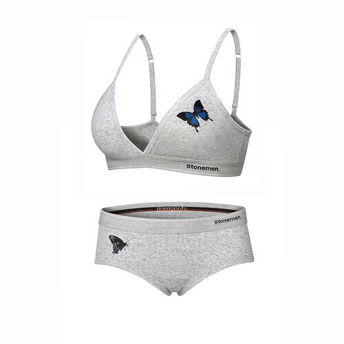 stonemen法式三角杯内衣文胸薄款