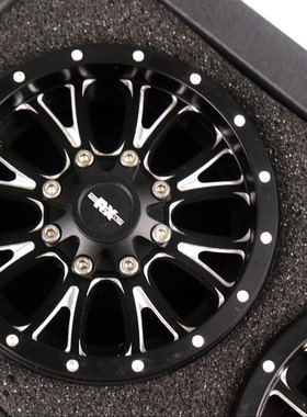 RX2.2寸金属轮毂 仿真攀爬 TRX4 KM2 SCX10 幽灵 等通用轮毂 一对