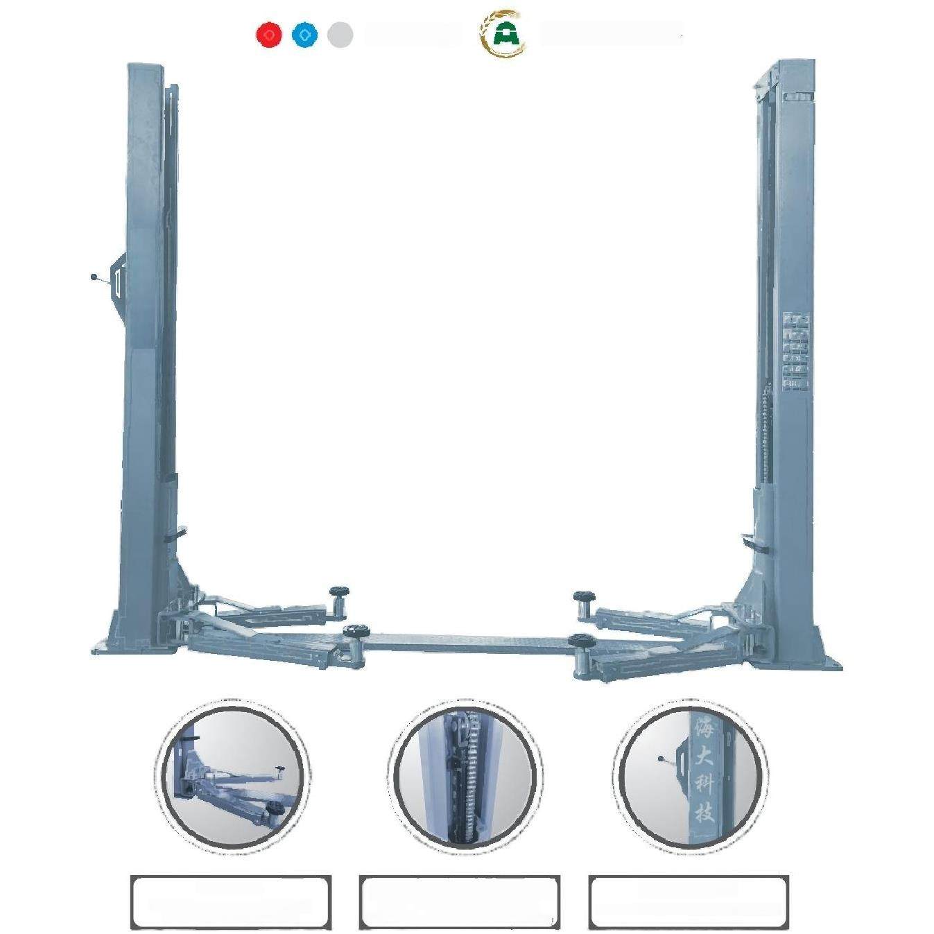 汽保工具 1.75米4吨单边手动解锁双柱举升机 汽车维修工具,机械设备,汽修设备,淘宝优惠券,粉丝福利购,淘宝优惠卷