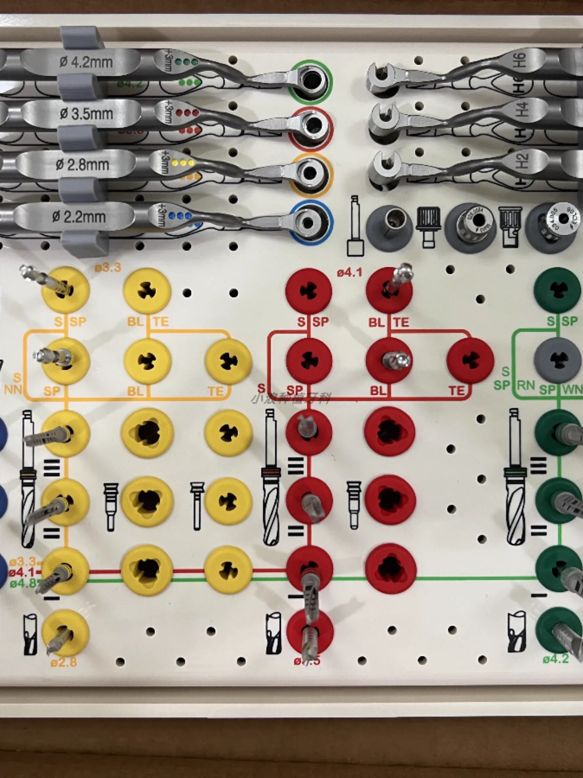 牙科 士卓曼 iti种植手术导板工具盒36件套 54件套 80件套可做blt