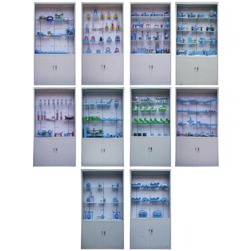 XY-10JQX型金属切削示教陈列柜展示台实验实训设备可定制