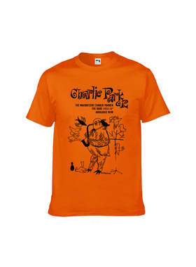 Charlie Parker T-Shirt Jazz,Thelonious Monk,Miles Davis 短袖