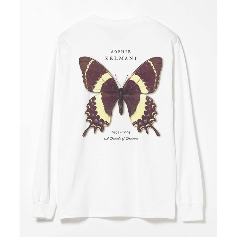 爱乐-sophie zelmani 苏菲.珊曼妮 专辑图案印花长袖t恤