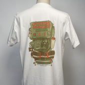 john 白色 T恤宽松纯棉男女款 mayer tour2017巡演印花短袖