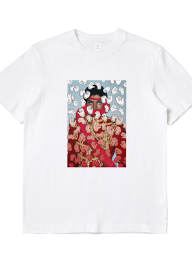 KAWS × Michael Jackson  迈克尔杰克逊纪念T恤 短袖Andy Warhol