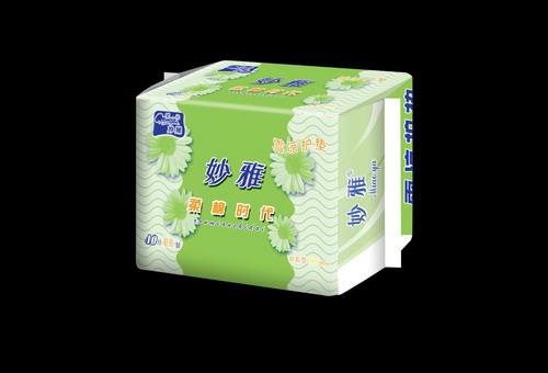 十包妙雅护垫柔棉时代雪凉护垫加长180cm透气迷你巾400片包邮