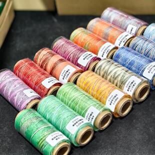 十二月份0.5mm星空蜡线国风新色手绳手镯编织线一卷约70米