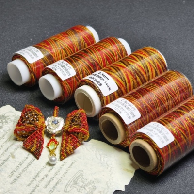 2026年幸运色！积土成金系列段染星空蜡线彩色手工DIY编织线材