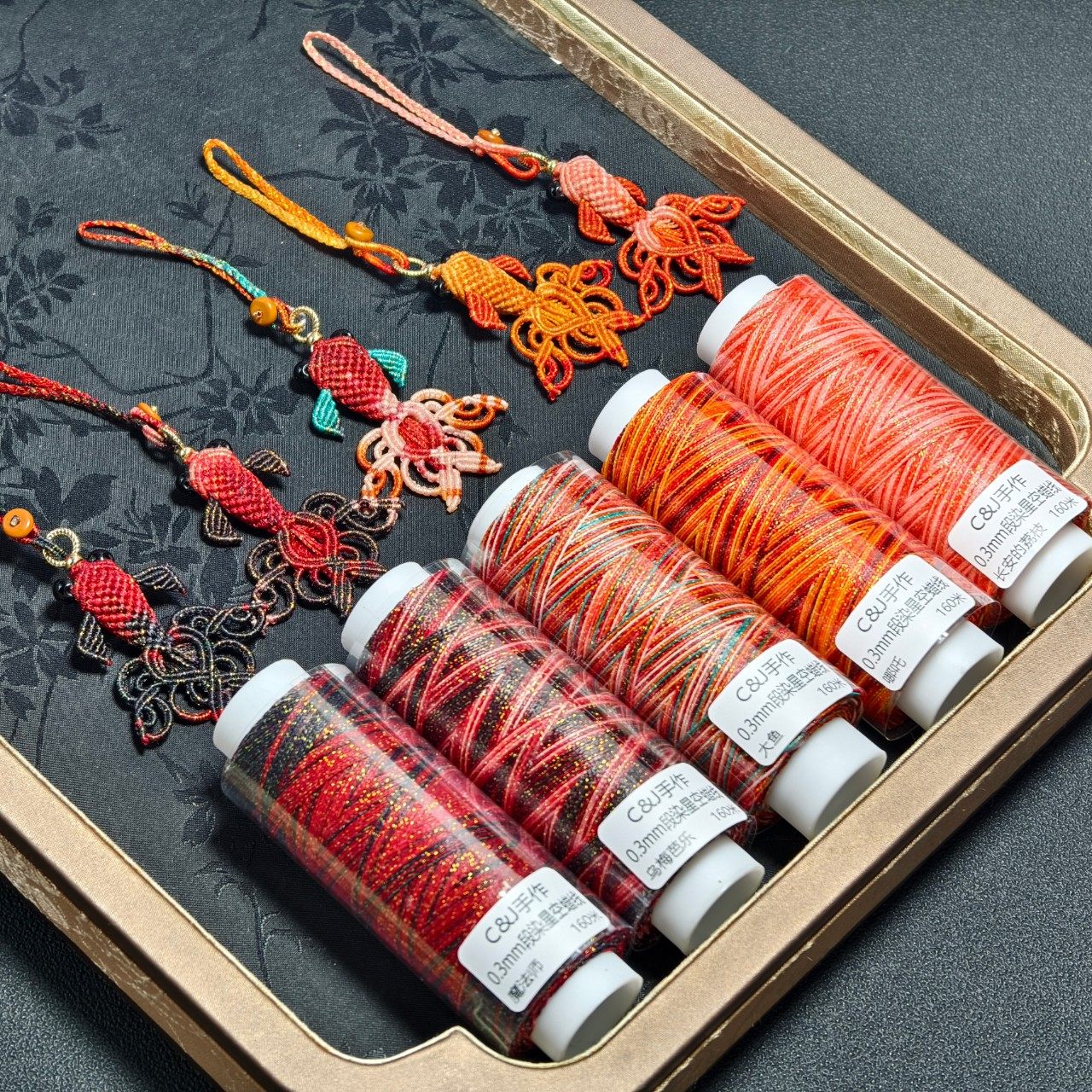 上新！红黑色系星空段染扁蜡线圆蜡线0.3跟0.5手工编织线材,饰品/流行首饰/时尚饰品新,线,淘宝优惠券,粉丝福利购,淘宝优惠卷