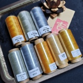 0.3和0.5高端彩金蜡线金银蜡线手工编织线材常用配线绕线DIY线材