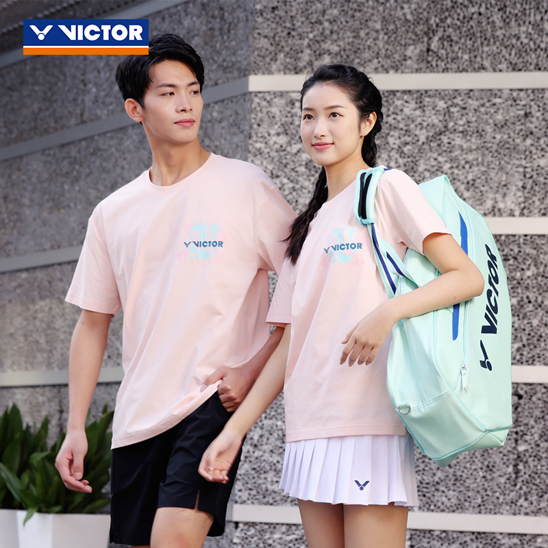VICTOR儿童训练服男女款运动短袖
