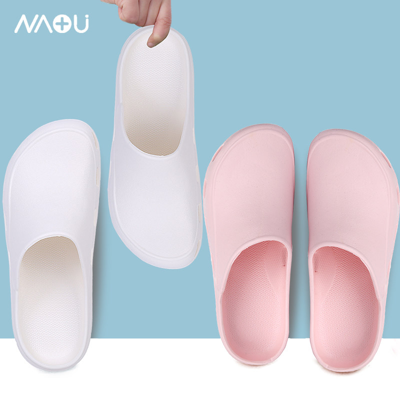 Giày phẫu thuật cá Nam Âu, guốc, giày công sở phòng mổ, giày y tá, dép đế mềm bác sĩ, giày bít mũi không mỏi chân dép đi trong spa
