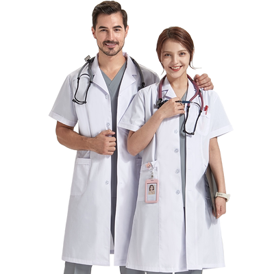 南欧鱼男女医生白大褂医院专用