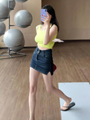 辣妹牛仔半身裙女夏季 高腰显瘦包臀裙纯欲风百搭a字短裙 2024新款