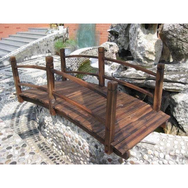 防腐加厚户外碳化大拱桥园艺庭院景观鱼池拍摄道具装饰仿古小木桥