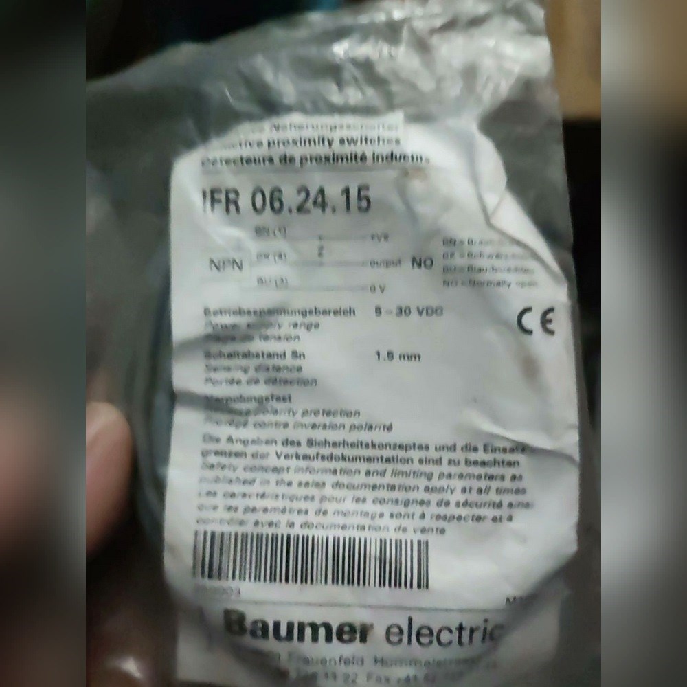 BAUMER IFR 06.24.15 传感器议价