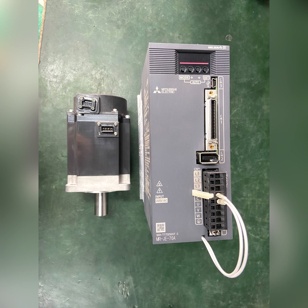 三菱伺服MR-JE-70A.HG-KN73J-S100脉冲型 议价