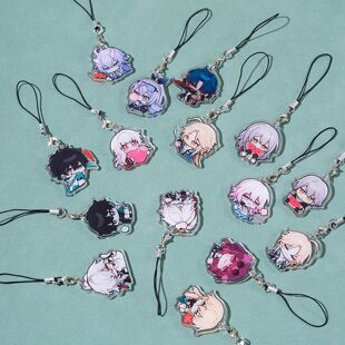 崩坏星穹铁道游戏周边Q版景元彦卿刃手机绳背挂件双层亚克力创意