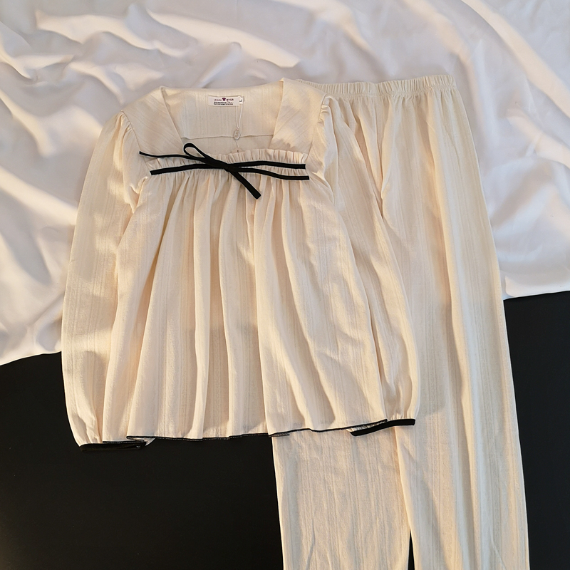 睡衣女春秋款2025年新款纯棉长袖