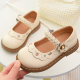 童鞋 真皮儿童公主鞋 宝宝防滑软底单鞋 2026春秋新款 绣花女童小皮鞋