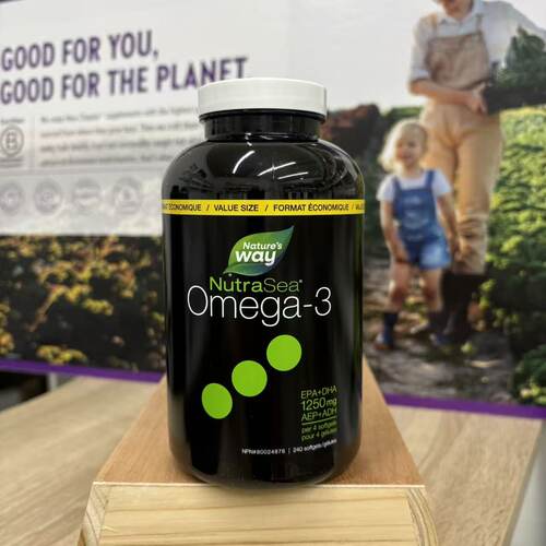 NutraSea鱼油甘油三脂冷萃取