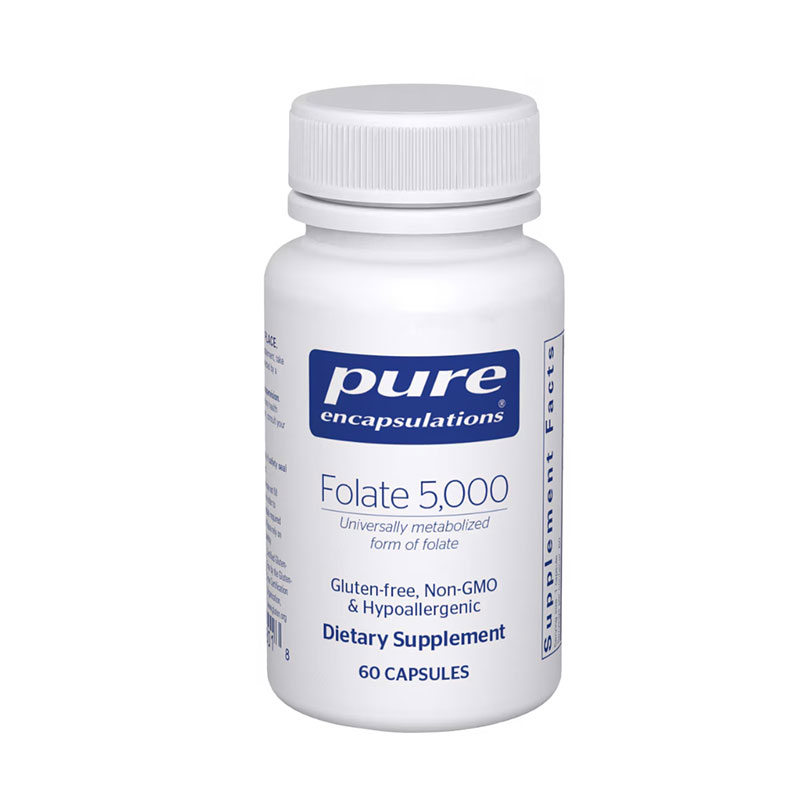 pure倍宜叶酸 5,000 Folate 5,000 60粒海外直邮