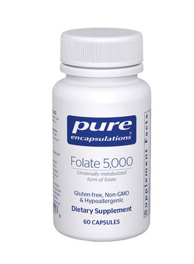 pure倍宜叶酸 5,000 Folate 5,000 60粒海外直邮