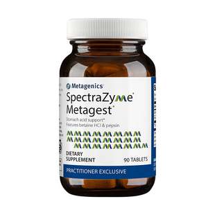SpectraZyme® Metagest® 甜菜碱片 胃酸替代物 90片 海外直邮