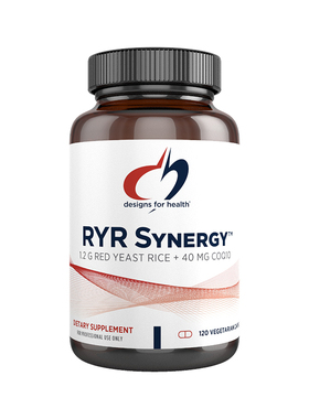 Designs For Health复合红曲米辅酶Q10RYR Synergy120粒海外直邮