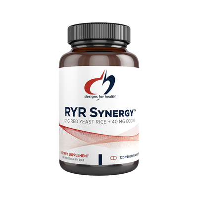 Designs For Health复合红曲米辅酶Q10RYR Synergy120粒海外直邮