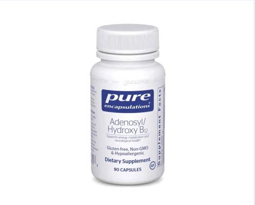 Pure Encapsulations Adenosyl/Hydroxy B12 90粒给海外 直邮