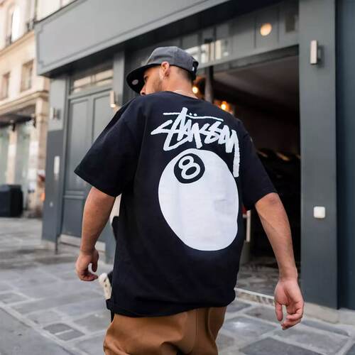 STUSSY新款八球短袖tee
