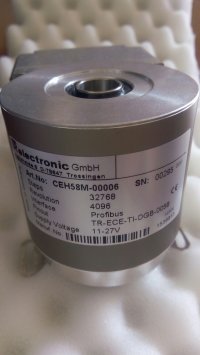 德国TR帝尔编码器CDV75M-00002 100-01360 LA66K312-005541590mm