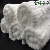 全棉朵朵吸水抹布加厚纯棉纱不沾油厨房专用厚全棉食品级洗碗布巾