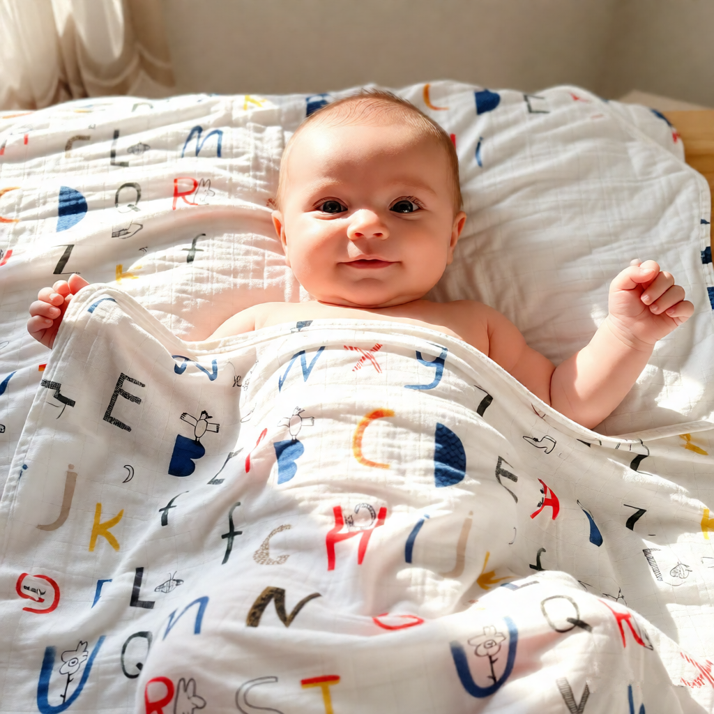 婴儿纱布被子夏季薄款初生襁褓巾竹棉包巾新生儿用品抱被宝宝盖毯,婴童用品,婴童抱被/抱毯,淘宝优惠券,粉丝福利购,淘宝优惠卷