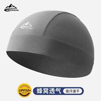 Men's motorcycle summer riding hat, helmet lining, inner liner, riding headscarf, ice silk breathable thin style, sun protection thumbnail 2