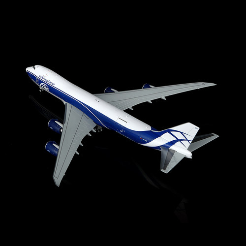 HX Model空桥货运航空波音747-8F飞机模型合金收藏摆件1:400货机