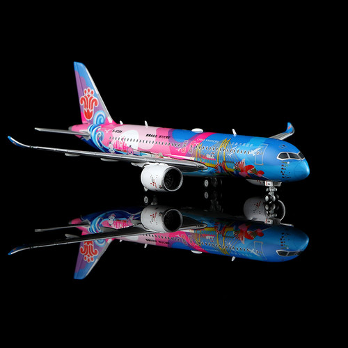 HXModel中国南方航空C919飞机模型大美湾区号1:400合金收藏B-658W