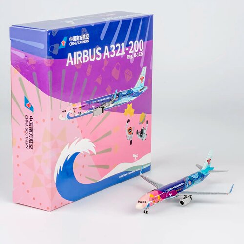 NG Model中国南方航空空客A321-200 飞机模型消博号1:400合金收藏