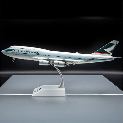 JCwings国泰航空波音747-400合金飞机模型1:200收藏级摆件VR-HOV