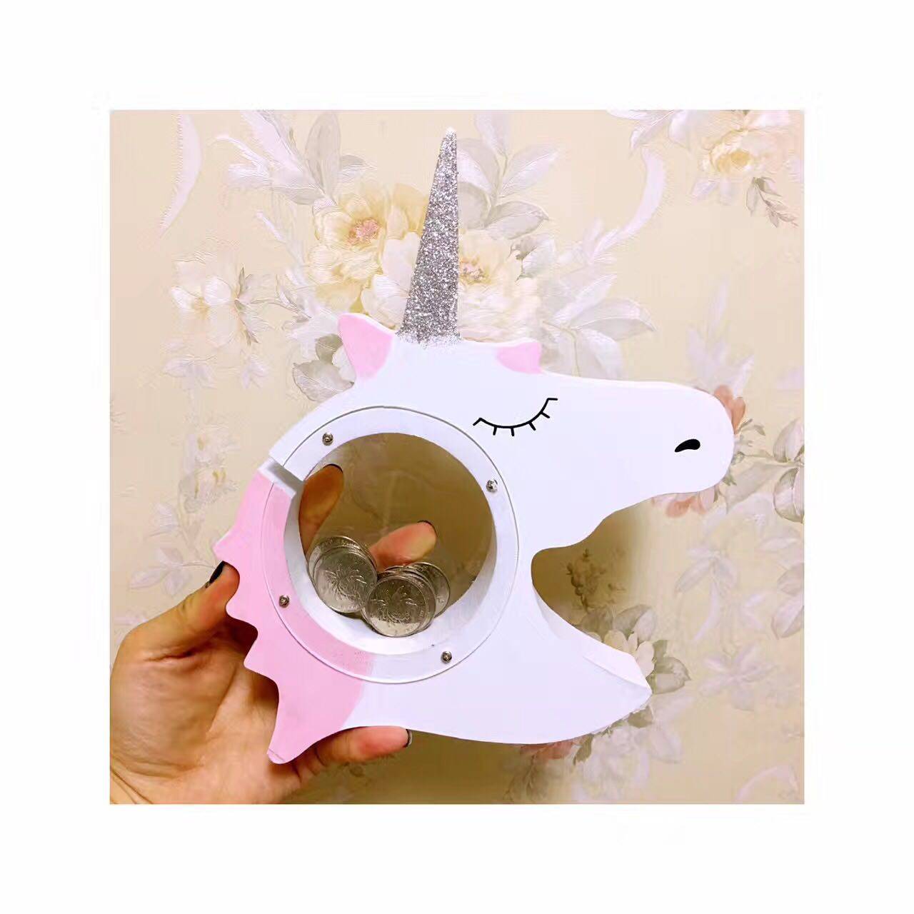 定制ins电视机独角兽木制马卡龙色储蓄存钱罐礼物儿童房装饰摆件|msdalam kategori bekalan perayaan/hadiah, Hadiah kreatif, Piggy bank - dari Buy2taobao.com untuk memberikan perkhidmatan ejen Taobao profesional membeli