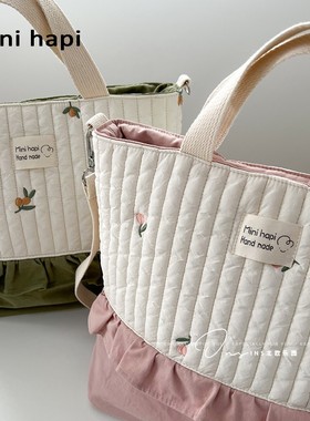 Mini hapi春夏创意托特包大容量百搭手提包包学生时尚高级质感包