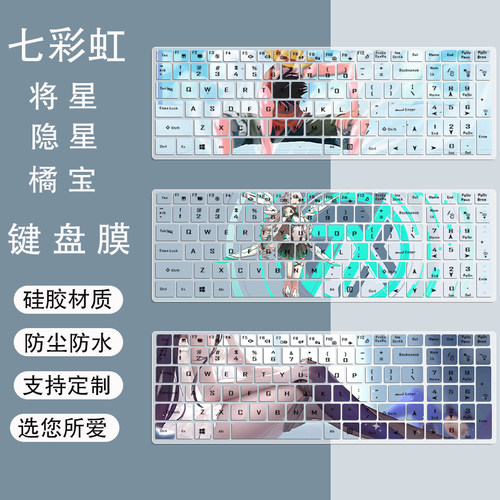 适用七彩虹隐星P16/P15将星X15AT/X16Pro/X17橘宝R15 R16键盘贴膜